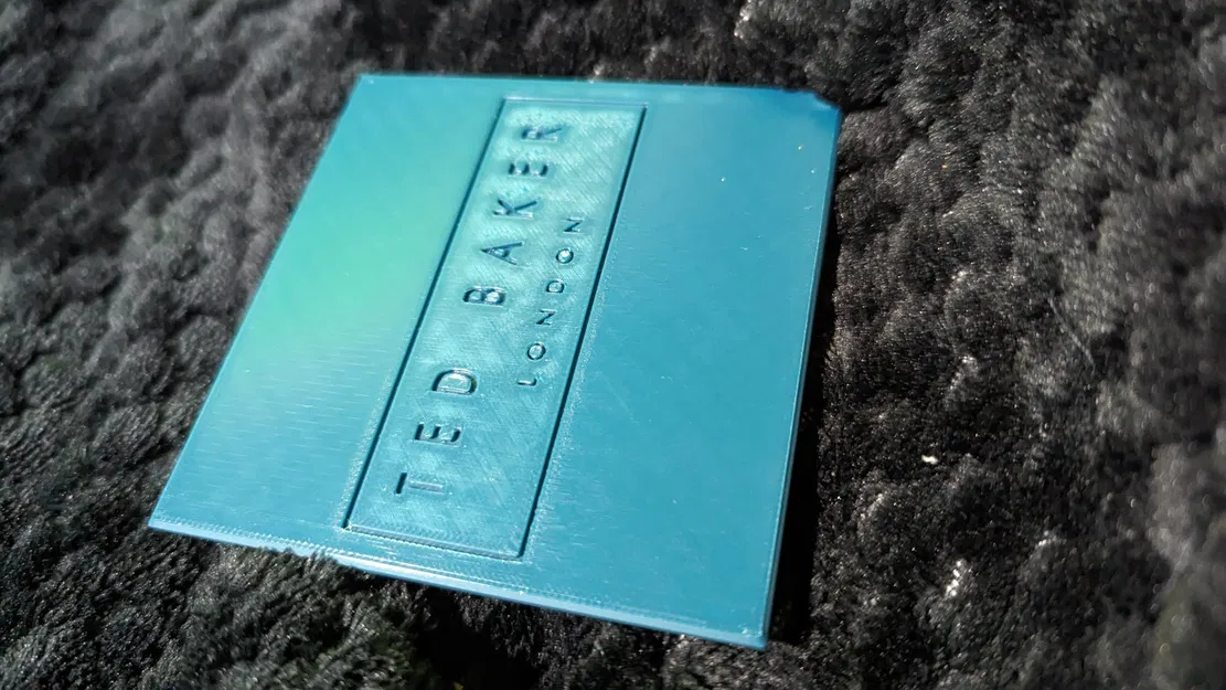 Đế lót ly vuông Ted Baker - Image 1