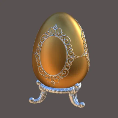 Trứng Baroque trang trí cho Lễ Phục Sinh