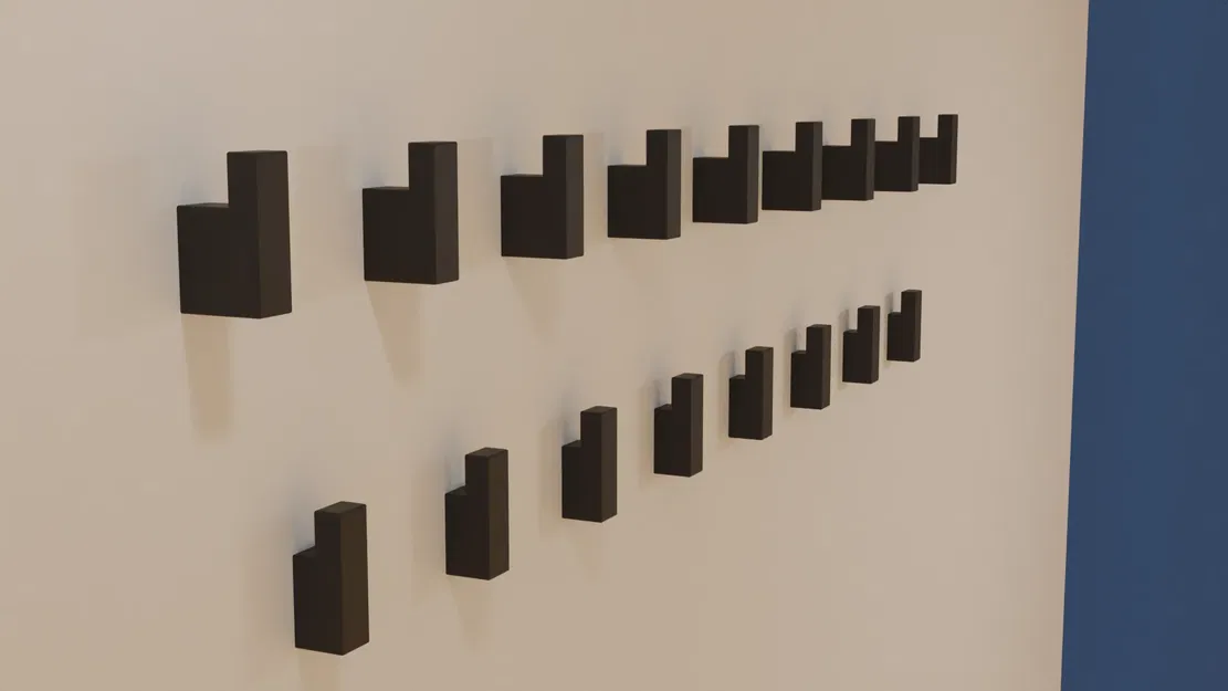 Móc treo áo Blockenstein tùy chỉnh phong cách hiện đại - Image 1