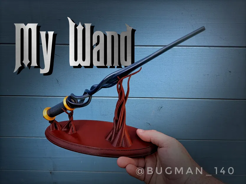 Gậy phép thuật của tôi với giá đỡ độc đáo - Image 1