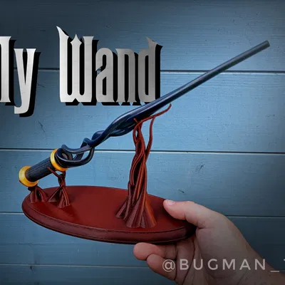 Gậy phép thuật của tôi với giá đỡ độc đáo