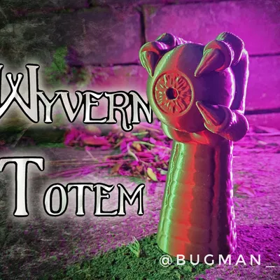 Tượng thần Wyvern bí ẩn cho trang trí Halloween