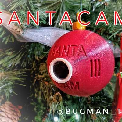 Camera Giáng Sinh SantaCAM giúp kiểm tra danh sách Naughty và Nice