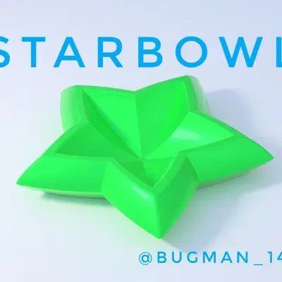 Bát trang trí ngôi sao cho mùa lễ hội