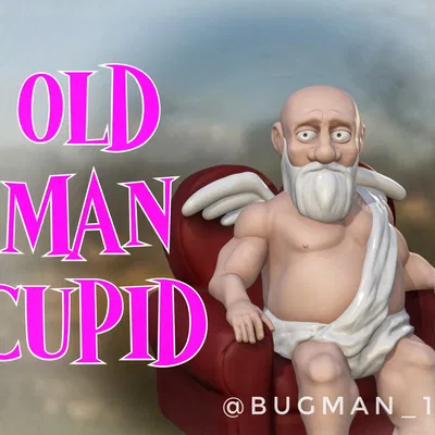 Ông già Cupid thư giãn sau một ngày làm việc mệt mỏi