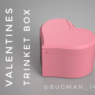 Hộp quà Valentine hình trái tim dễ thương