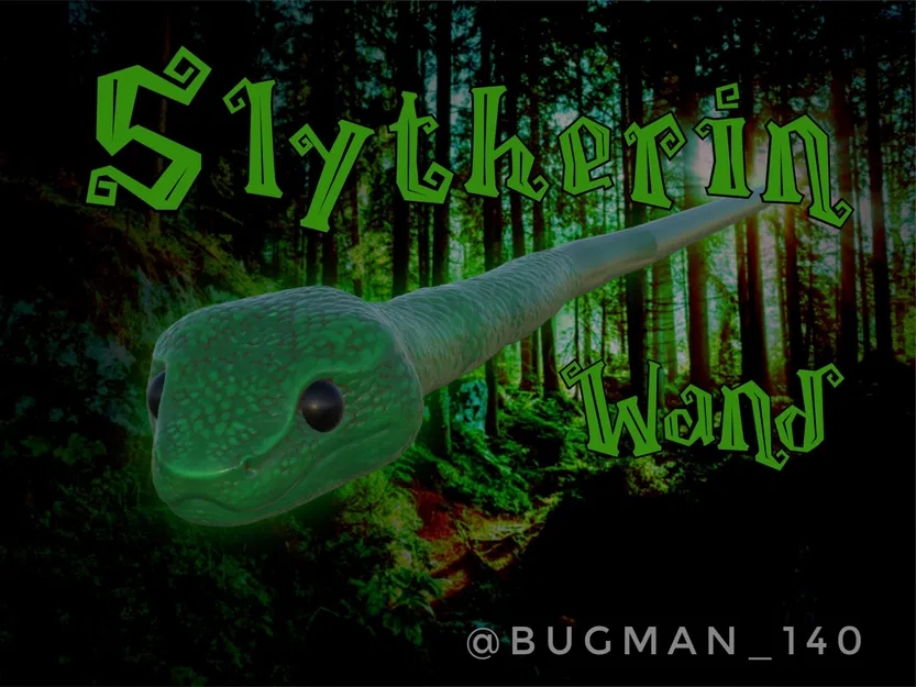 Đũa phép Slytherin thể hiện niềm tự hào Nhà bạn - Image 1