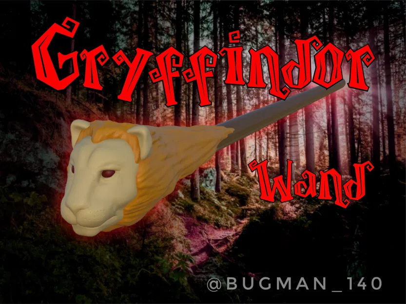 Gậy phép thuật Gryffindor thể hiện niềm tự hào nhà bạn - Image 1