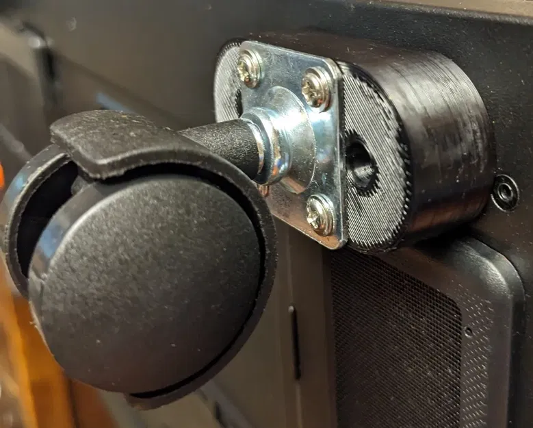 Bánh xe đế cho thùng NZXT H7 Flow - Image 3