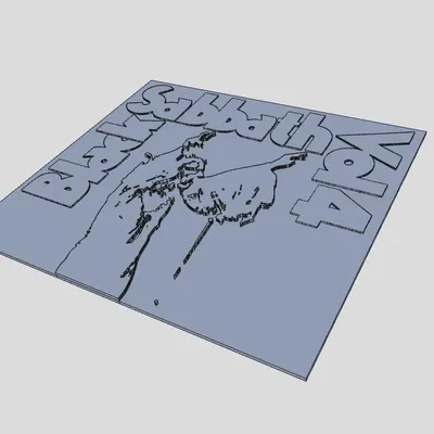 Bìa album Black Sabbath Vol4 nghệ thuật tường mini