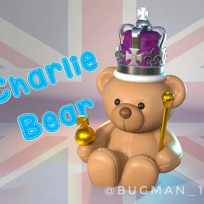 Gấu Charlie dễ thương, bạn đồng hành của Barry