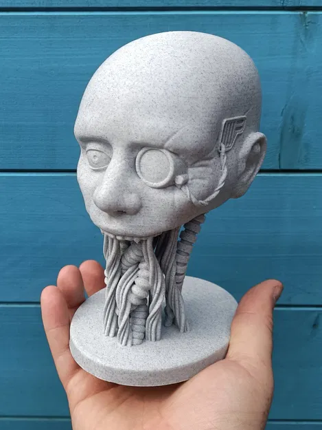 Mô hình nhân vật cyborg u ám "Wired" từ trí tưởng tượng - Image 2