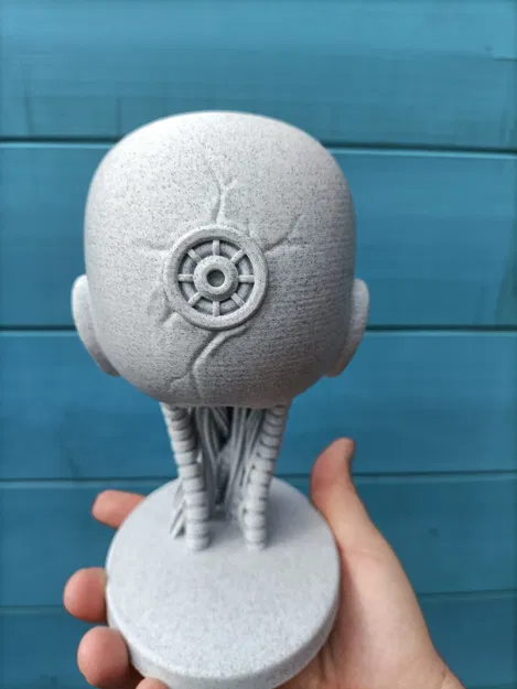 Mô hình nhân vật cyborg u ám "Wired" từ trí tưởng tượng - Image 4