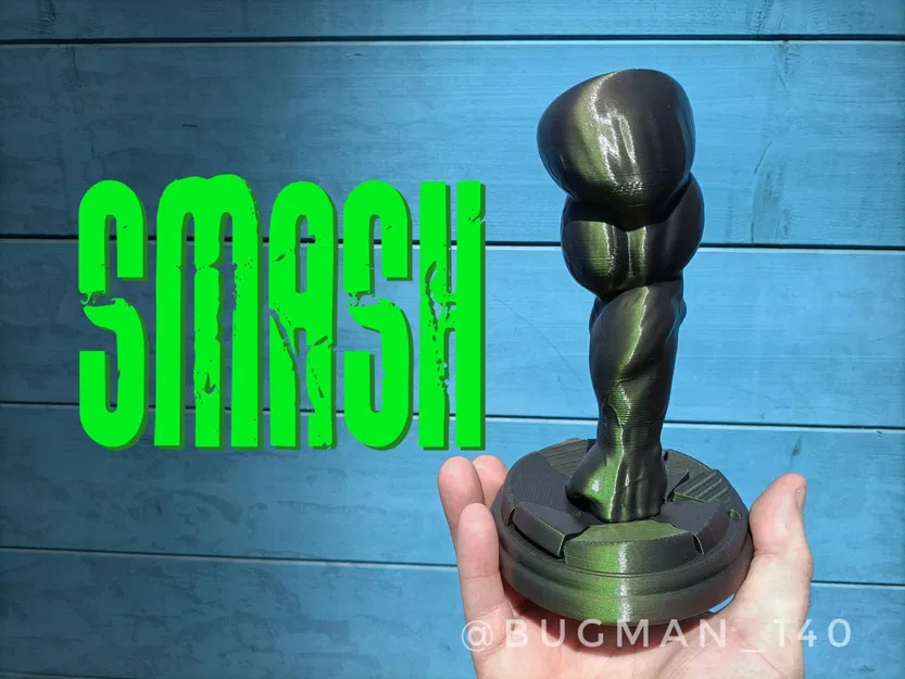 Cánh tay siêu anh hùng SMASH đập xuống mặt đất - Image 1