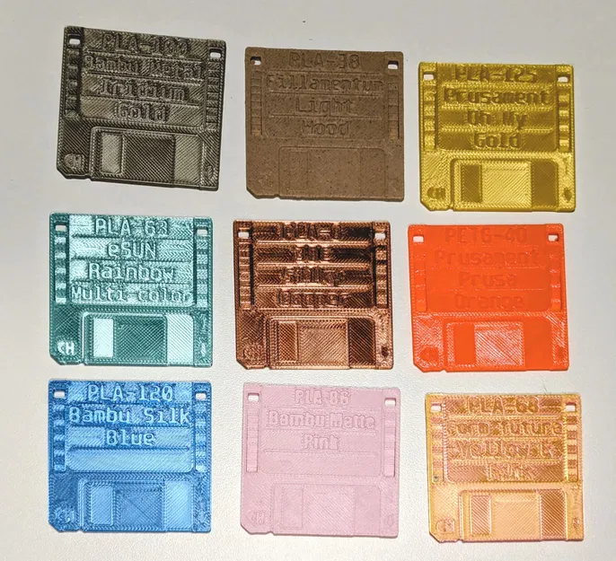 Mẫu filament mini hình đĩa mềm 3.5 inch - Image 3