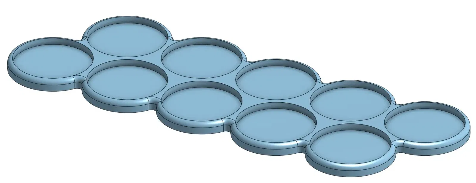 Khay di chuyển cho mô hình 25mm và 32mm trong wargaming - Image 2