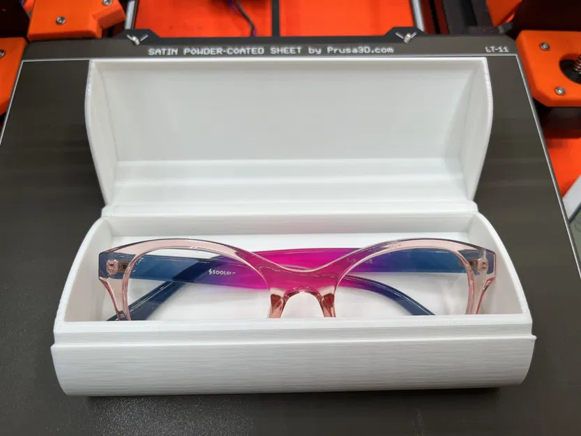 Hộp đựng kính có bản lề in tại chỗ - Image 1