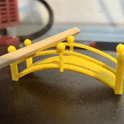 Giá đỡ đũa Hashi-oki mô phỏng cầu Nhật Bản