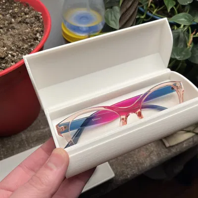 Hộp đựng kính có bản lề in tại chỗ