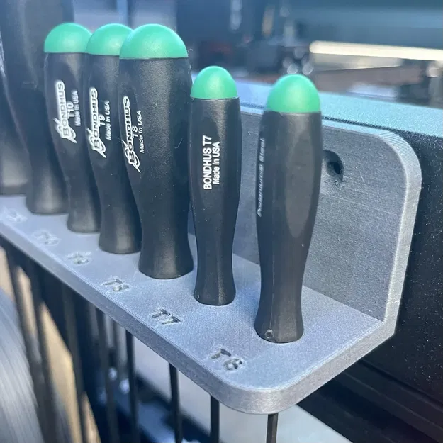 Giá đỡ dụng cụ Bondhus 8 Pc. Stardrive/Torx - Image 3