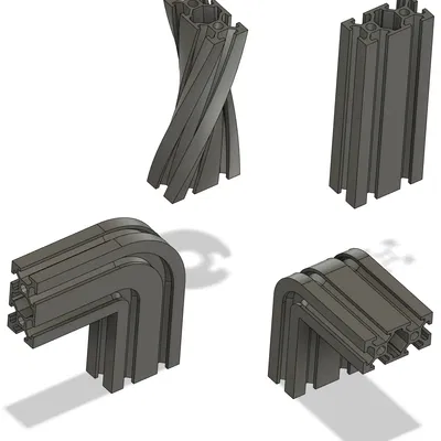 Khung nhôm 2040 cho thiết kế và sáng tạo 3D