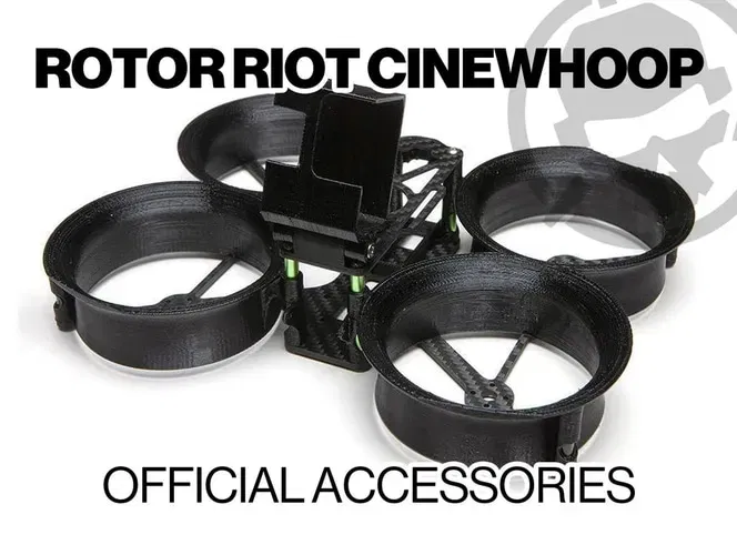 Phụ kiện khung Rotor Riot DJI Cinewhoop (Squirt V2) - Image 1
