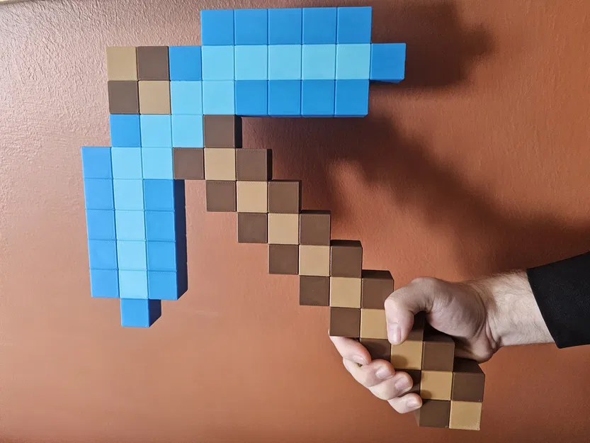 Cúp khai thác kim cương Minecraft kích thước gần thật - Image 1