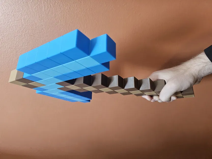 Cúp khai thác kim cương Minecraft kích thước gần thật - Image 2