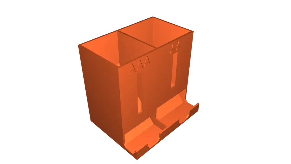 Giá đỡ pin treo tường bằng vít hoặc đinh - Image 1