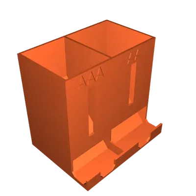 Giá đỡ pin treo tường bằng vít hoặc đinh