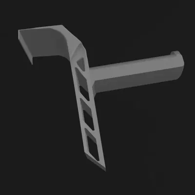 Giá đỡ cuộn filament ngắn cho Flashforge Adventurer 5M Pro