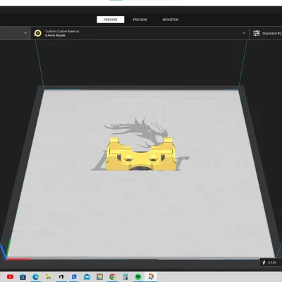 Đế công tắc đèn LED cho máy in 3D Ender 3