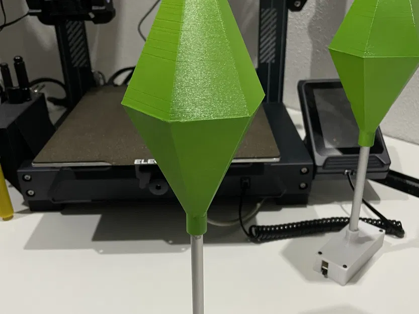 Đèn pha lê SIMS với hộp pin tùy chọn - Image 2