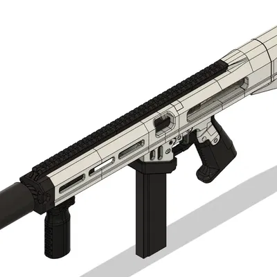 Tay cầm Foregrip đơn giản cho súng Nerf