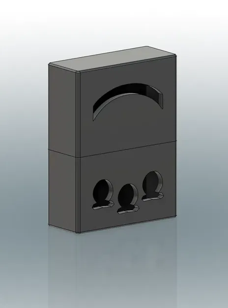 Hộp đựng bài Keyforge với nắp khóa bán tự động - Image 1