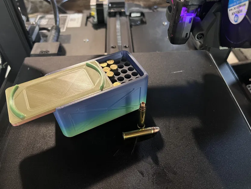 Hộp lưu trữ 50 viên đạn 22 Mag cải tiến từ @Chewbugga - Image 1