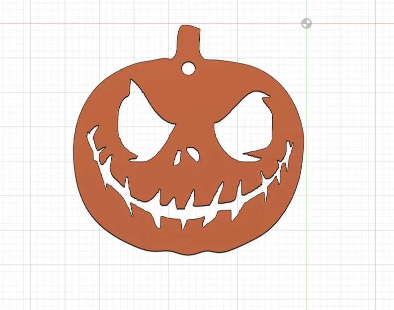 Móc khóa hình bí ngô cho lễ hội Halloween - Image 1