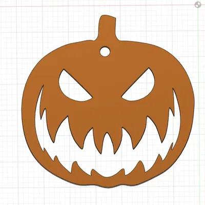 Móc khóa hình bí ngô cho lễ hội Halloween