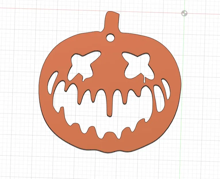 Móc khóa hình bí ngô cho lễ hội Halloween - Image 3