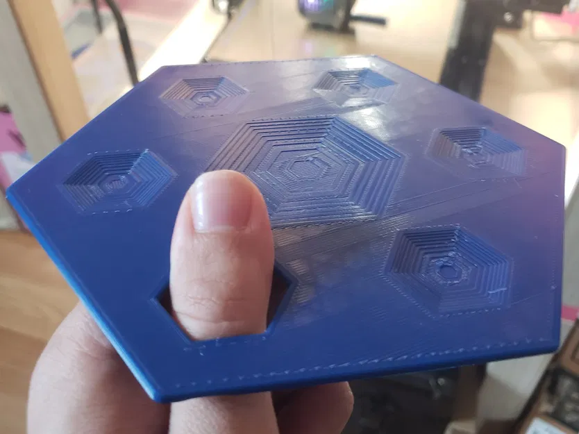 Bảng màu sơn hình lục giác cho nghệ sĩ - Image 1