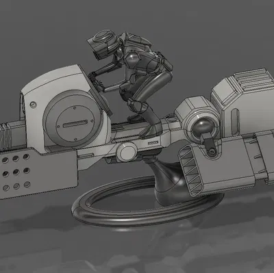 Mô hình xe bay của Nilo Rodis-Jamero trong Star Wars