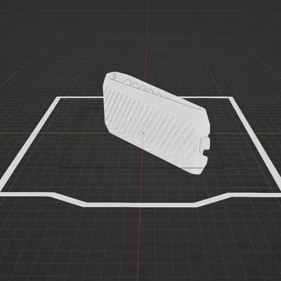 Cái chặn cửa phong cách tương lai với dây cao su hỗ trợ