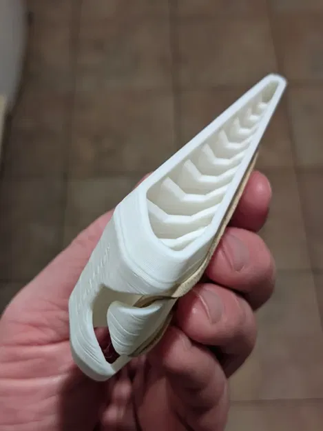 Cái chặn cửa phong cách tương lai với dây cao su hỗ trợ - Image 3