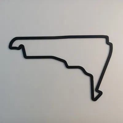 Mô hình đường đua Autodromo Hermanos Rodriguez chi tiết cao