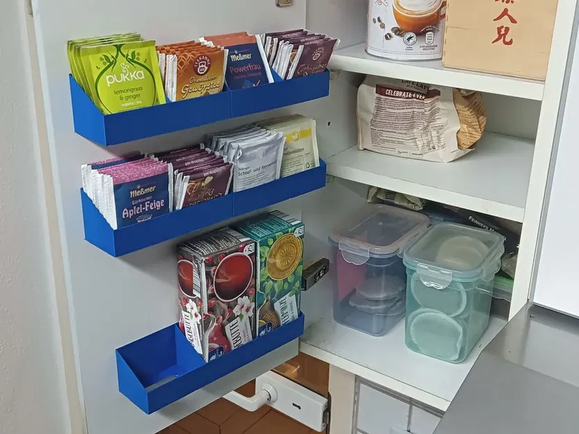 Giá đỡ hộp và túi trà tiện lợi cho bếp - Image 2