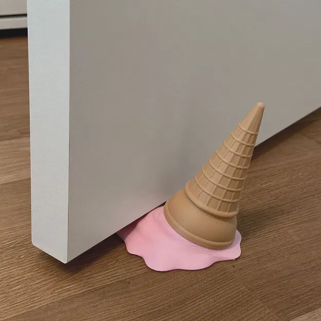 Đá chặn cửa hình kem tươi ngọt ngào - Image 2