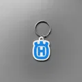 Móc khóa logo Husqvarna in 3D thiết kế đơn giản - Thumbnail 1