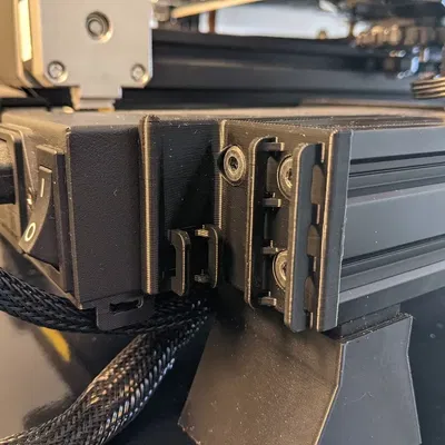 Hướng dẫn cáp phía sau cho máy in Ender 3 V2