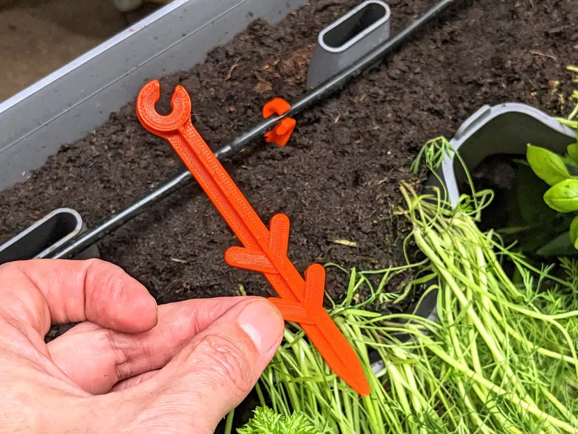 Kẹp ống tưới với đường kính 6 mm - Image 1