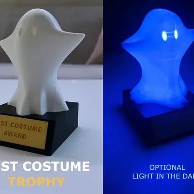 Cúp trang phục đẹp nhất ánh nến cho tiệc Halloween